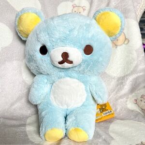 NEW SAN-X Rilakkuma Pastel Colors Light Blue Sherbet Plush